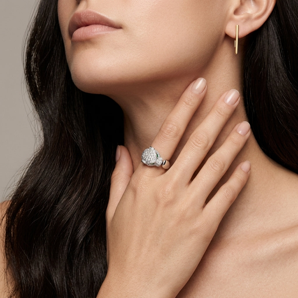 Cartier Panthère de Diamond Ring