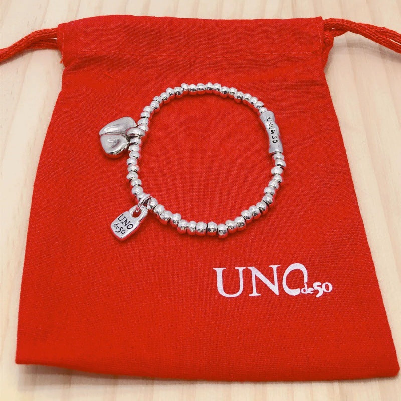 Unode50 Romeo Sterling Silver Plated bracelet