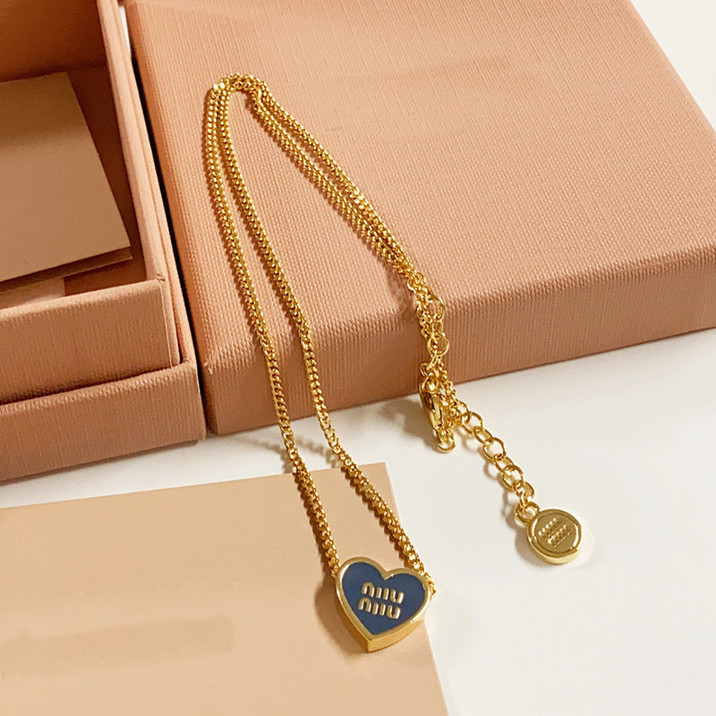 Miu Miu Gold and White Metal Necklace | Designer Layered