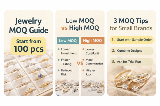 What Is a Good MOQ for Jewelry Manufacturing?