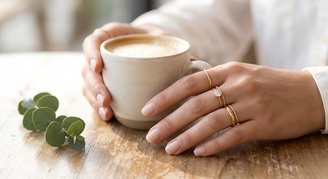 How to Stack Rings Like a Minimalist (Simple & Elegant Guide)