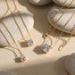 10K&14K&18K Gold Round Cut Lab Diamond Engagement  Pendant Necklace 3CT