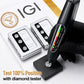 10k gold pear cut lab diamond five-stone ring passing diamond tester with IGI certificate card