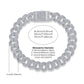 High-definition shot of the bracelet laid flat and fully extended on pure white.