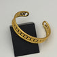 CELINE Triomphe All-Over Logo Bracelet