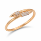 John Hardy Spear Flex Cuff, Rose Gold