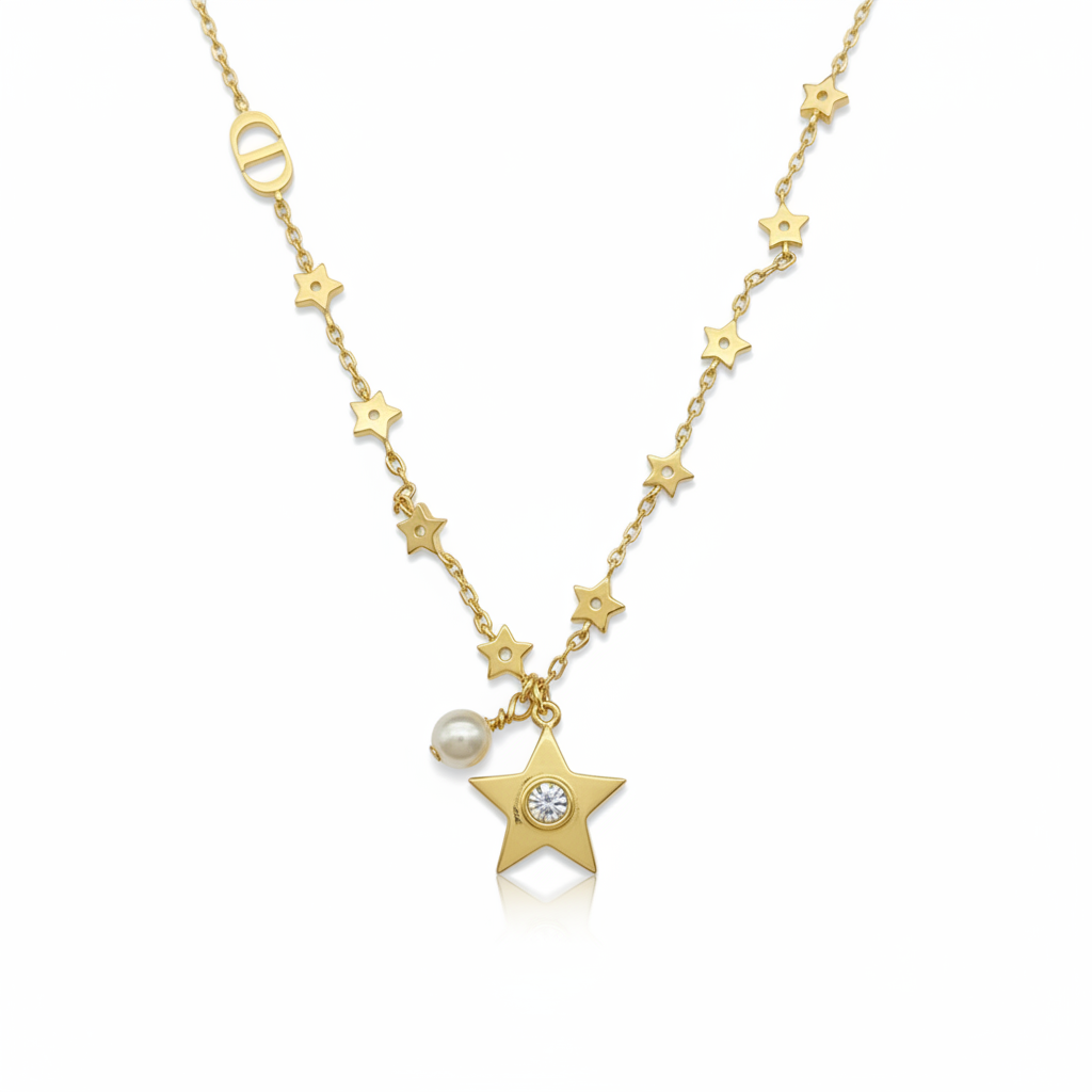 DIOR STAR NECKLACE