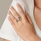 UNOde50 Nightbird Wrap Ring with Purple Stone