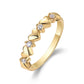 Moissanite Heart Ring | Romantic Gift