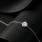 10K&14K&18K Classic Round Lab Diamond Bezel Engagement Bracelet