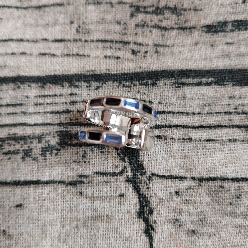 UNOde50 Nightbird Wrap Ring with Purple Stone