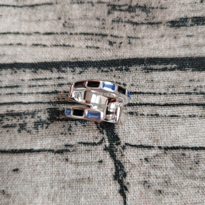 UNOde50 Nightbird Wrap Ring with Purple Stone