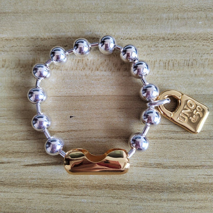 UNOde50 Pulseras Beaded Line Bracelet