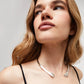 UNOde50 Necklace with black crystal