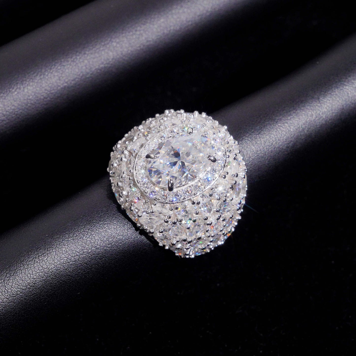 High-definition shot of the ring isolated on pure white background.