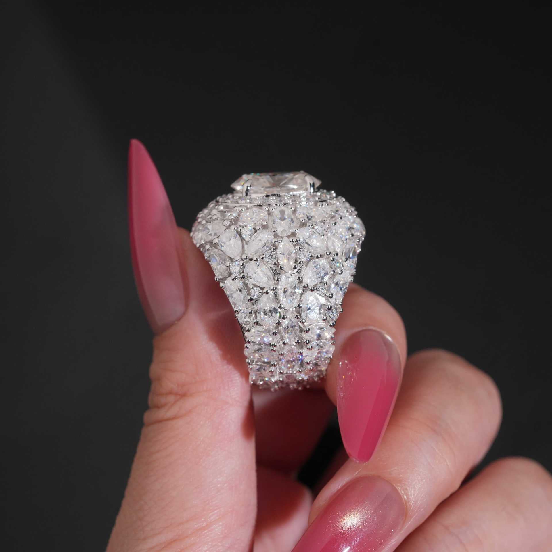 High-definition shot of the ring isolated on pure white background.