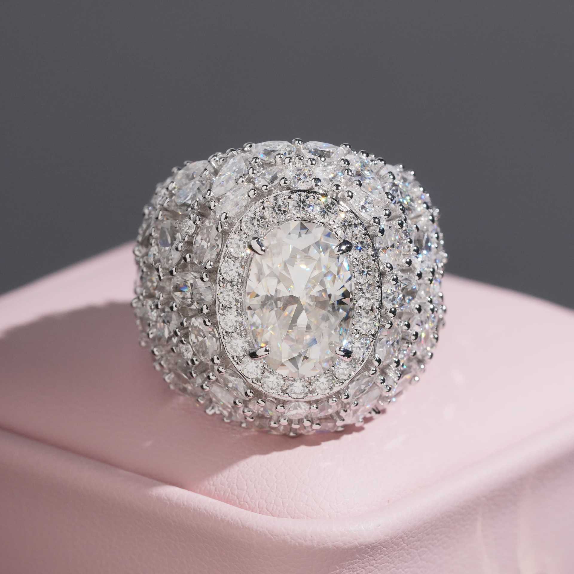 High-definition shot of the ring isolated on pure white background.