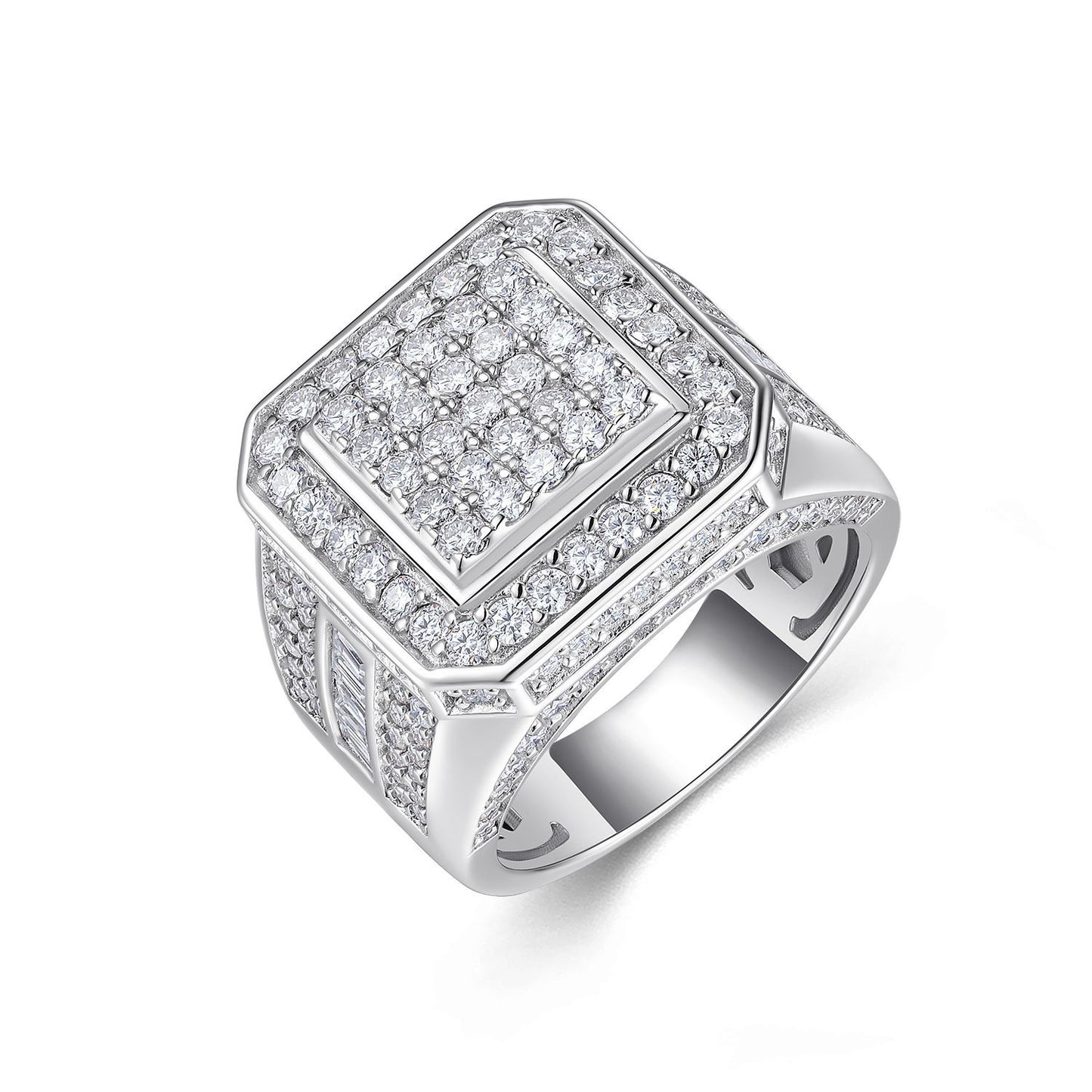 Ultra-clean, high-resolution shot of the ring isolated on pure white.