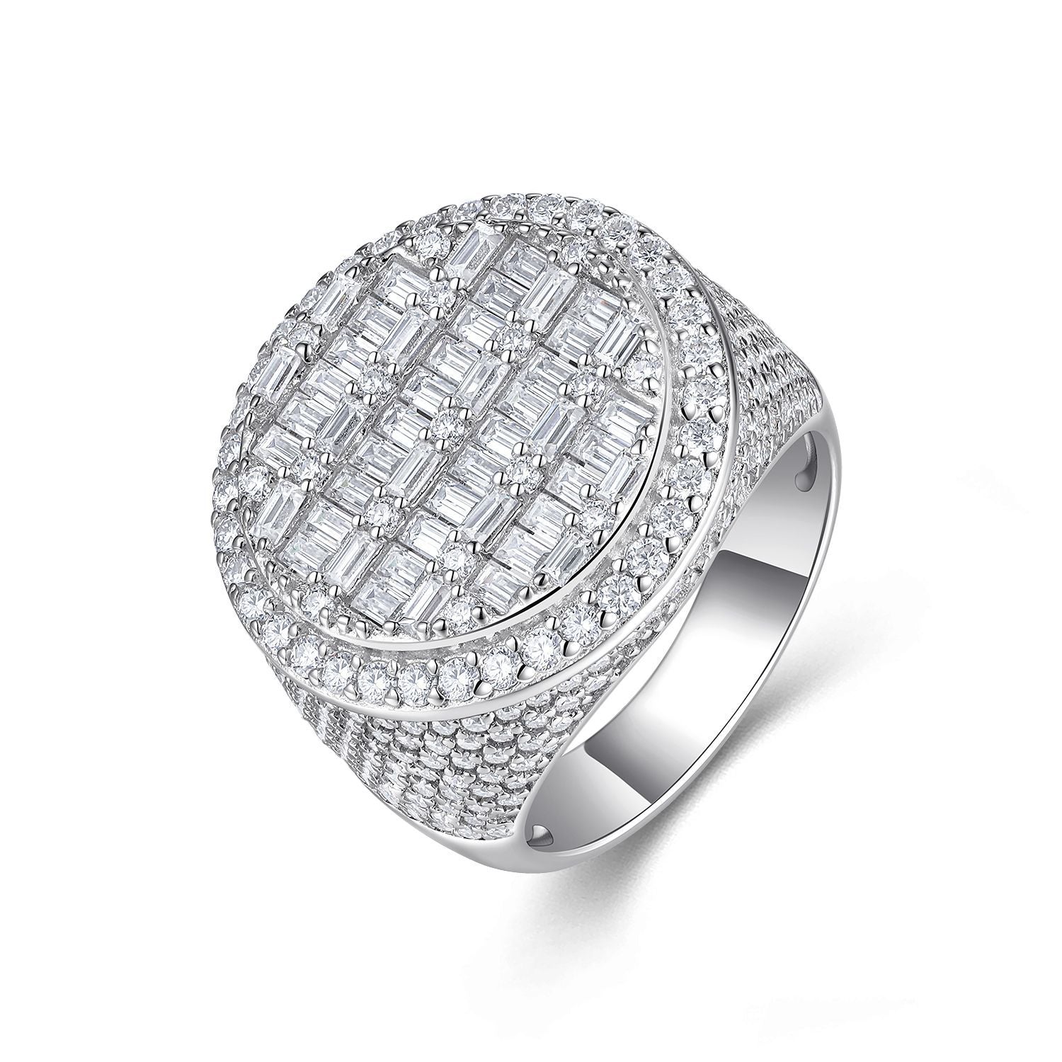 High-definition shot of the ring isolated on pure white.