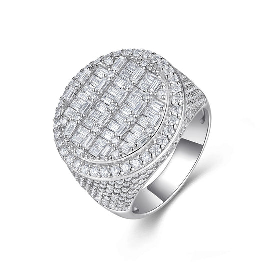 High-definition shot of the ring isolated on pure white.