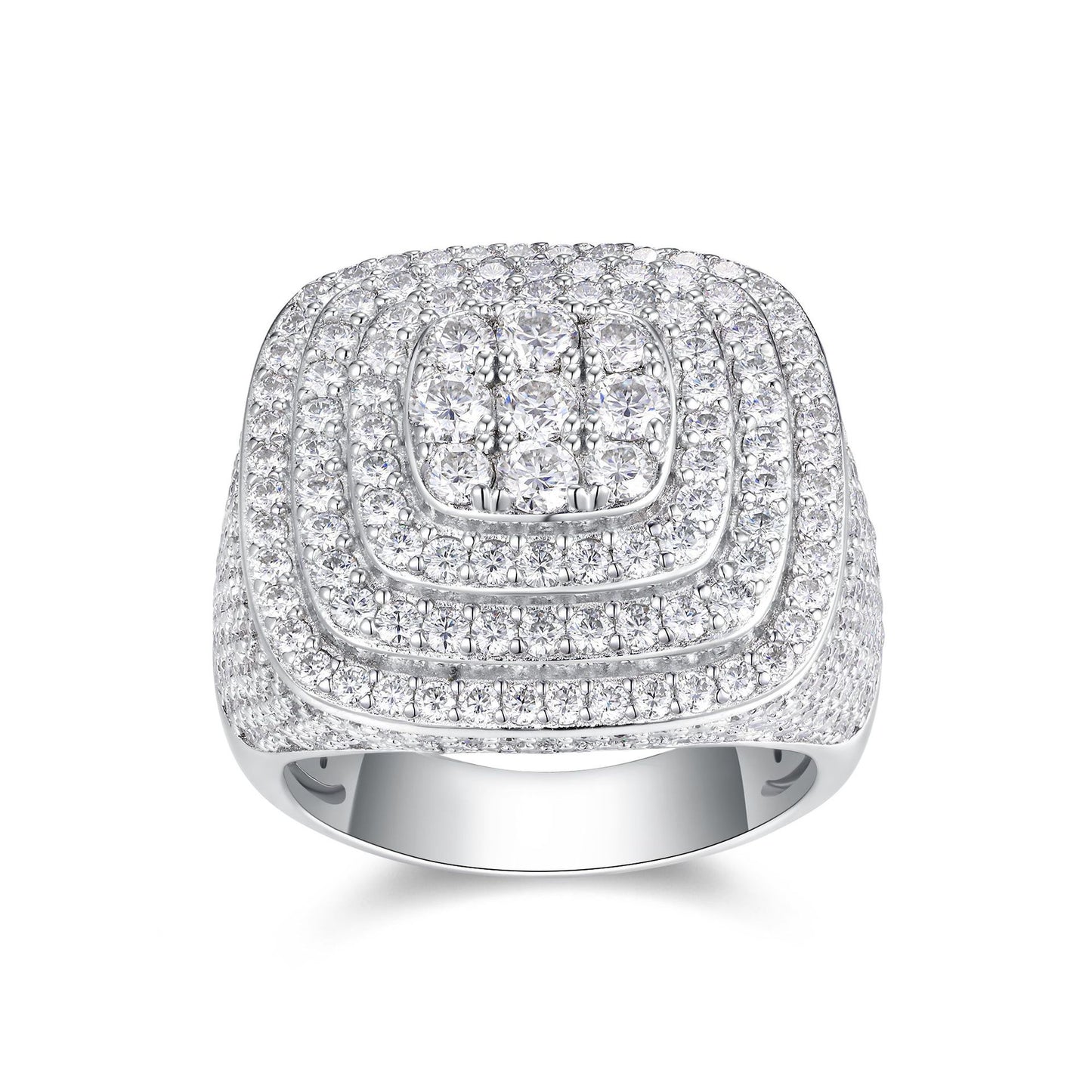 High-definition shot of the ring isolated on pure white.