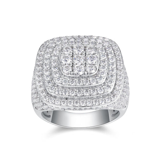 High-definition shot of the ring isolated on pure white.