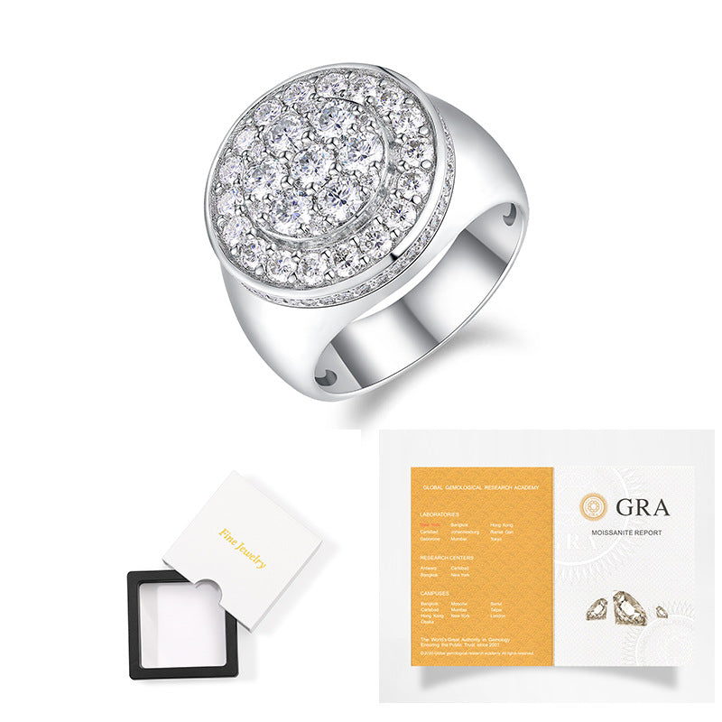 High-definition shot of the ring isolated on pure white.
