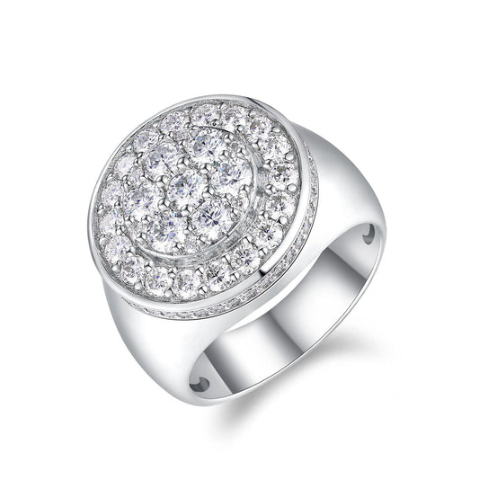 High-definition shot of the ring isolated on pure white.