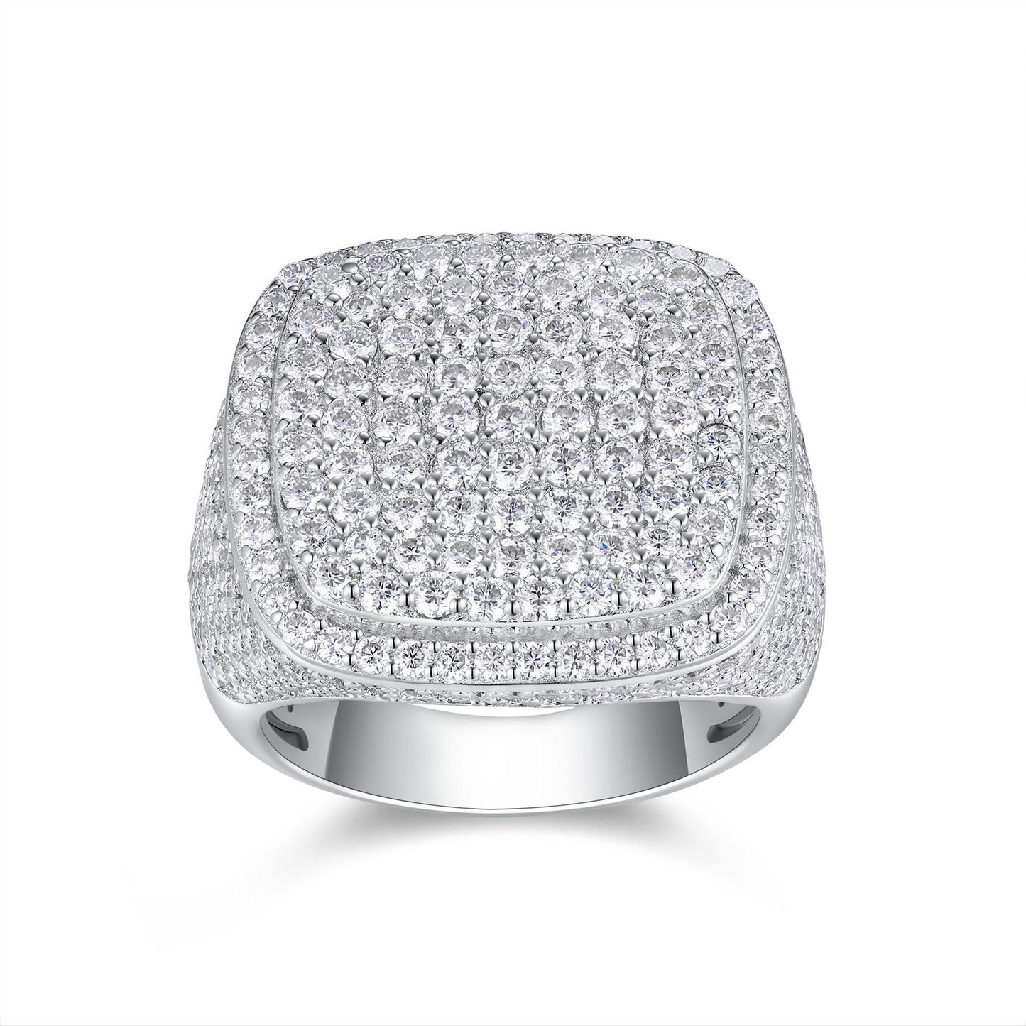 High-definition shot of the ring isolated on pure white.