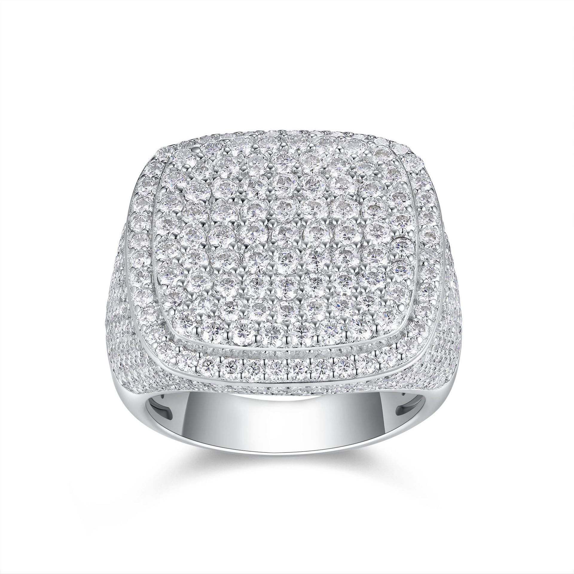 High-definition shot of the ring isolated on pure white.