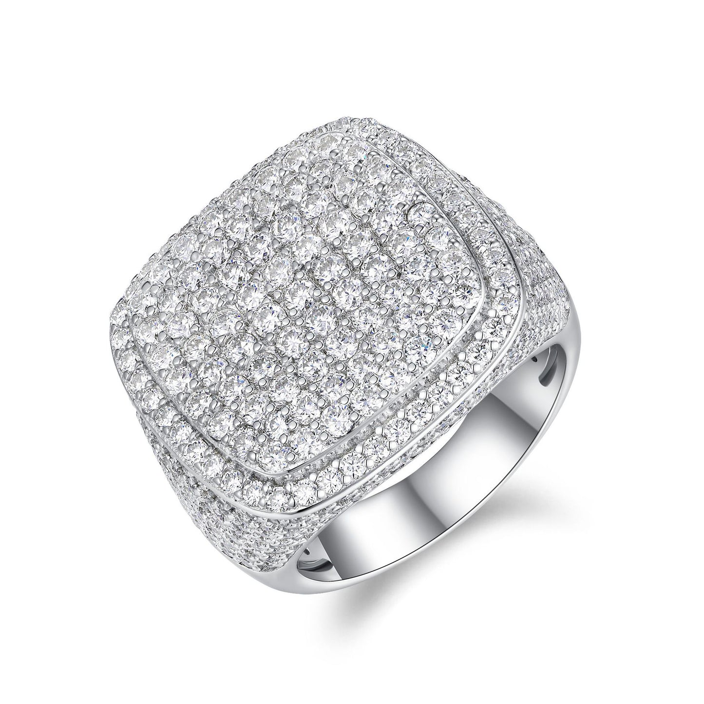 High-definition shot of the ring isolated on pure white.