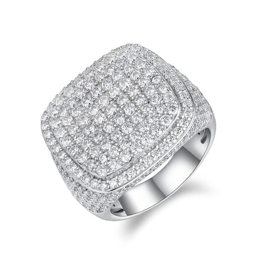 High-definition shot of the ring isolated on pure white.