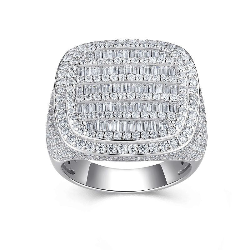 High-definition shot of the ring isolated on pure white.