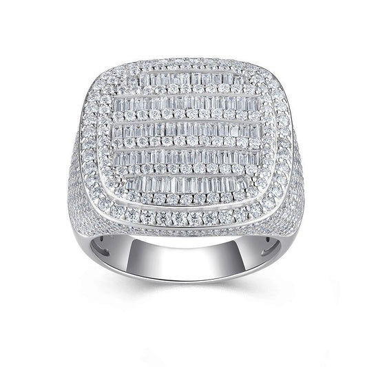 High-definition shot of the ring isolated on pure white.
