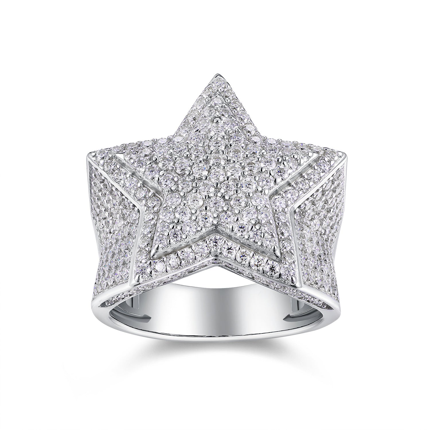 High-definition shot of the ring isolated on pure white.
