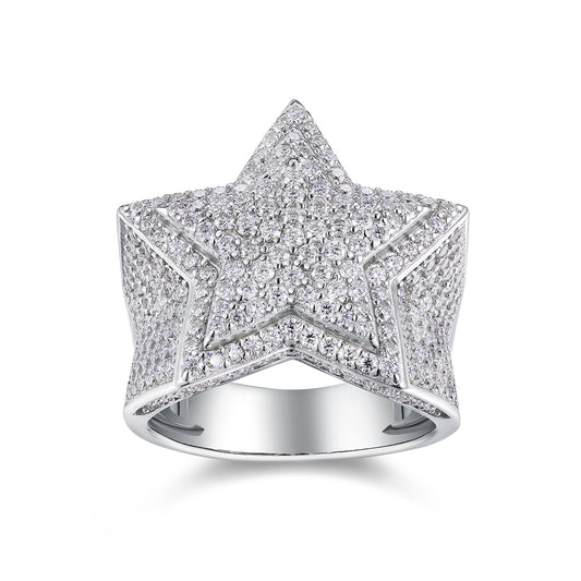 High-definition shot of the ring isolated on pure white.
