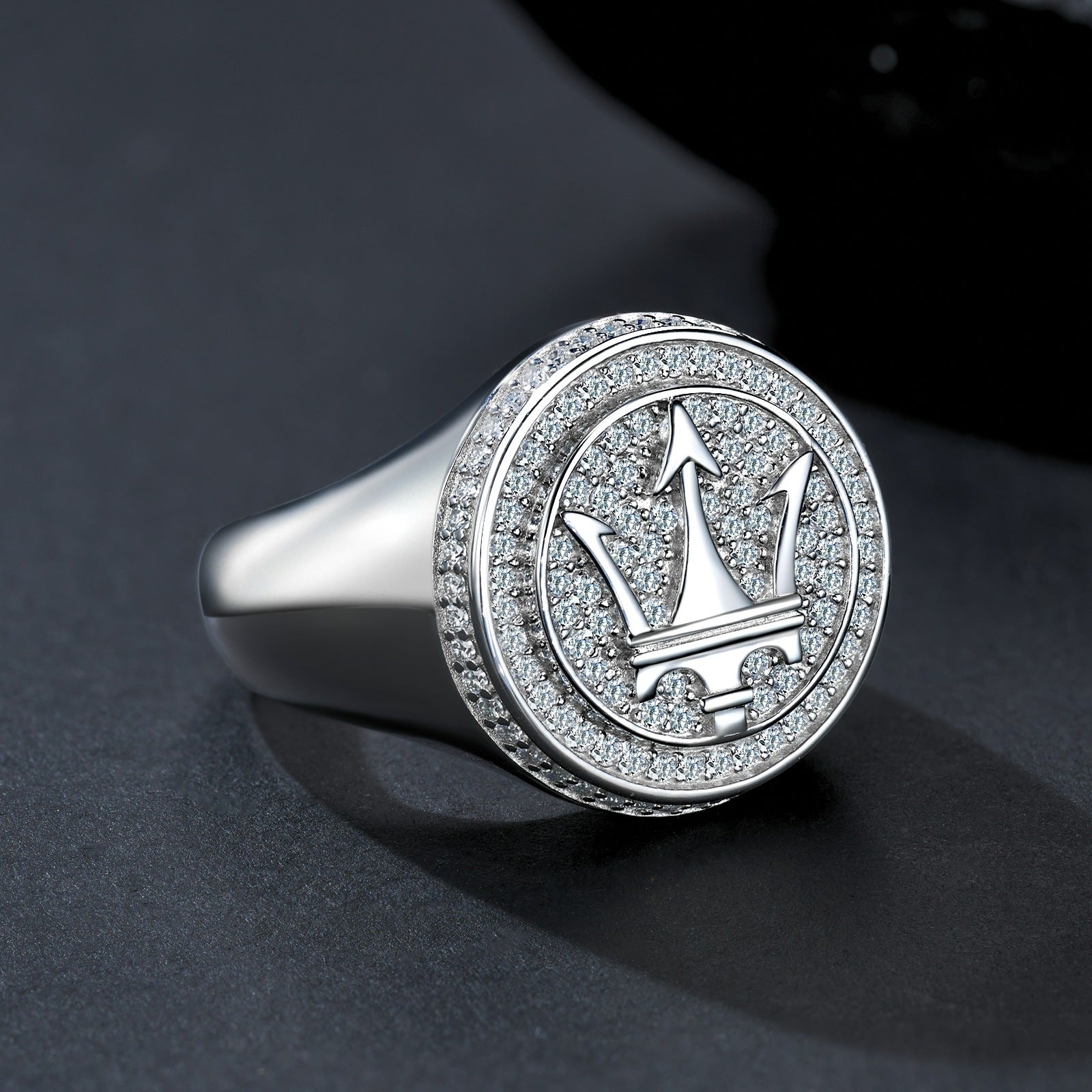 High-definition shot of the ring isolated on pure white background.