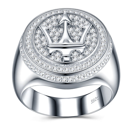 High-definition shot of the ring isolated on pure white background.