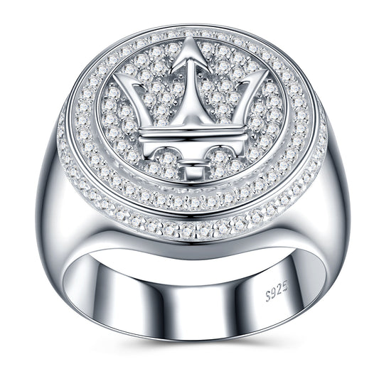 High-definition shot of the ring isolated on pure white background.