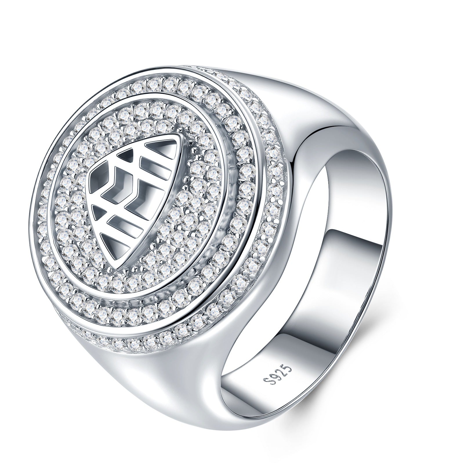 High-definition shot of the ring isolated on pure white background.