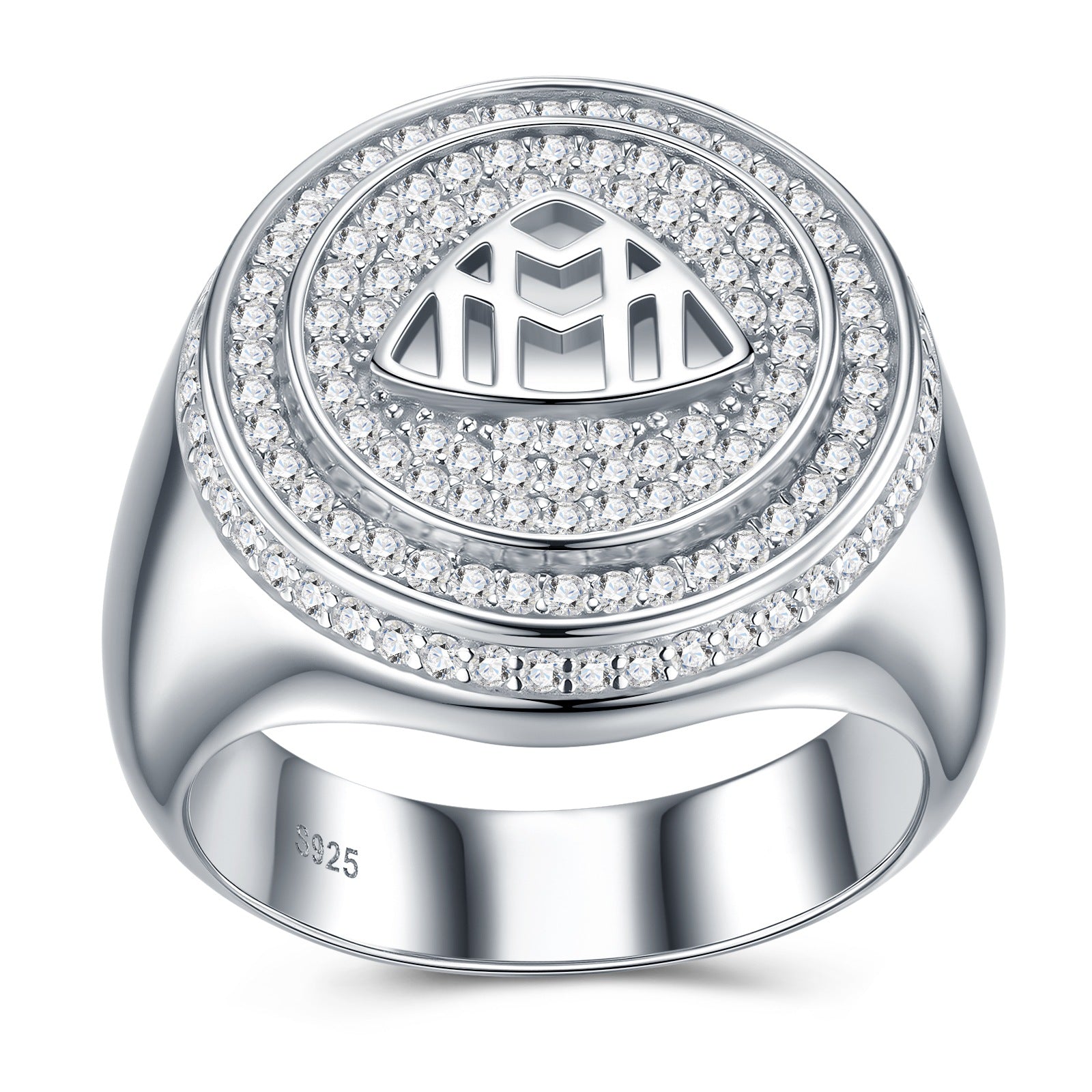 High-definition shot of the ring isolated on pure white background.