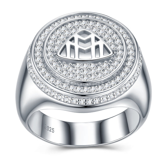 High-definition shot of the ring isolated on pure white background.