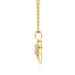 Classic Open Heart Moissanite Necklace