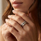 BVLGARI B.zero1 Three-Band Ring with Diamonds 