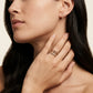 BVLGARI B.zero1 Three-Band Ring with Diamonds 