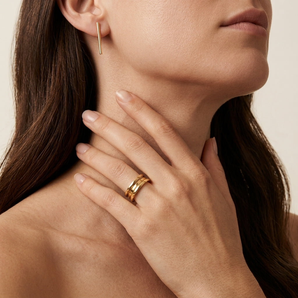 BVLGARI B.zero1 one-band Ring 
