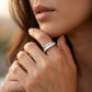 BVLGARI B.zero1 one-band ring  with white ceramic spiral