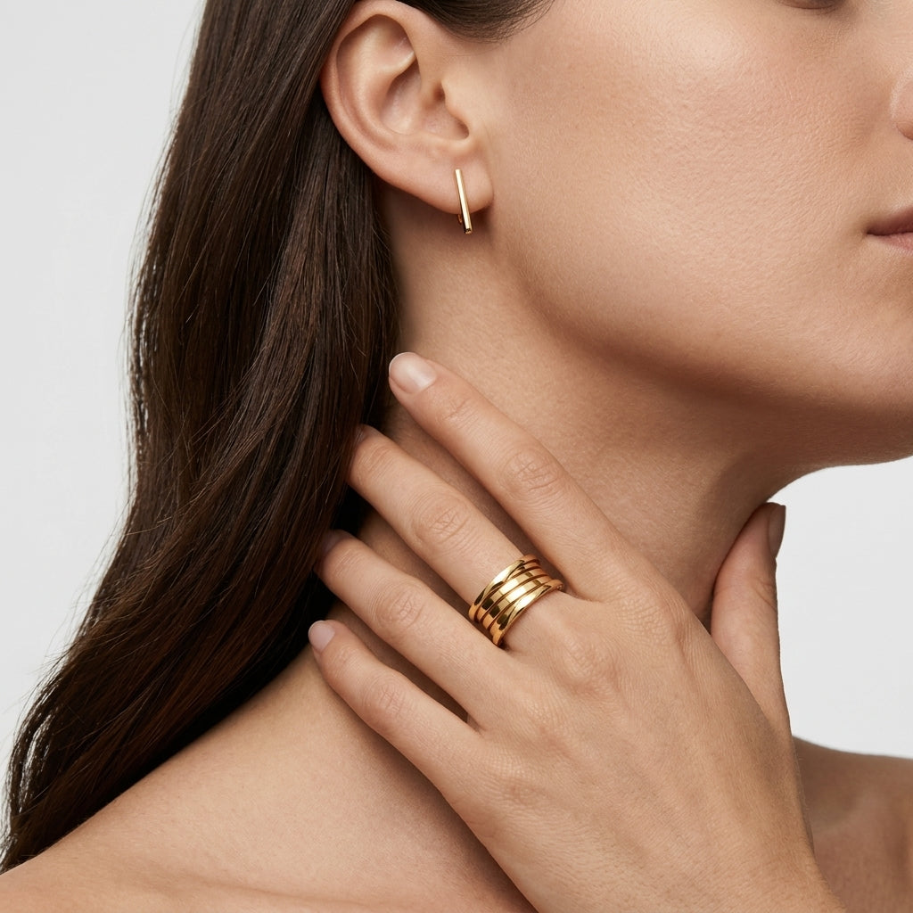 BVLGARI B.zero1 three-band Ring
