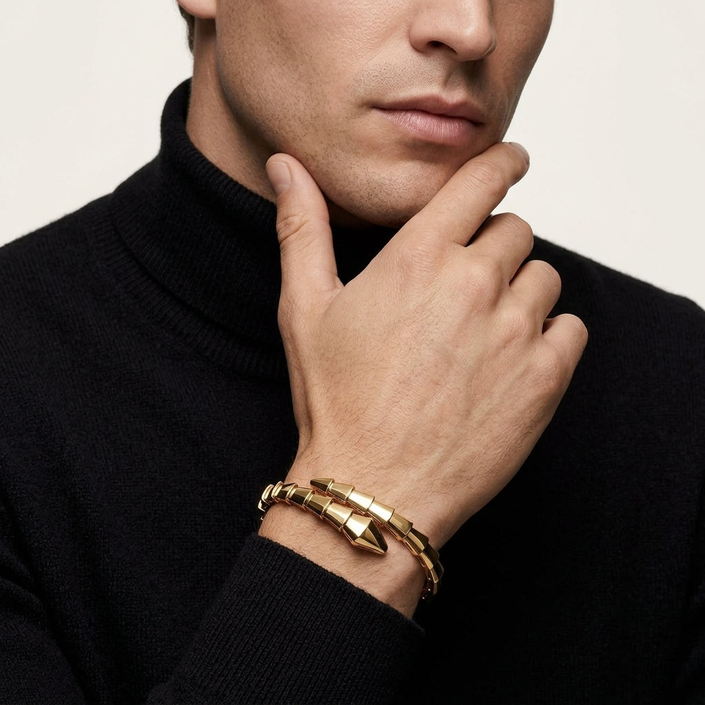 BVLGARI Serpenti Viper Bracelet White gold White