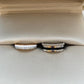 Zerra Jewelry Boucheron Quatre HyCeram ceramic ring with pave diamonds, showcasing a sleek design and sparkling accents.